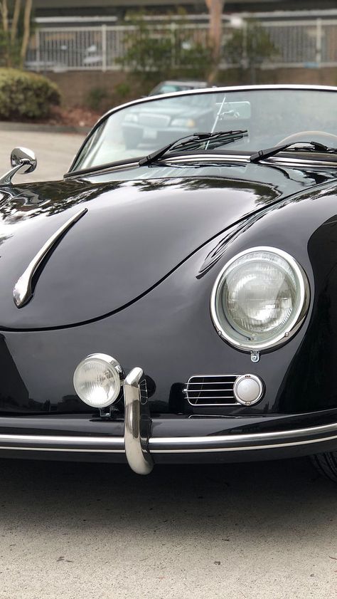 Porsche 356 Replica, Porsche 356 Speedster, Car Shopping, 356 Speedster, Vintage Porsche, Chrome Wheels, Karmann Ghia, Classic Porsche, Porsche Cars