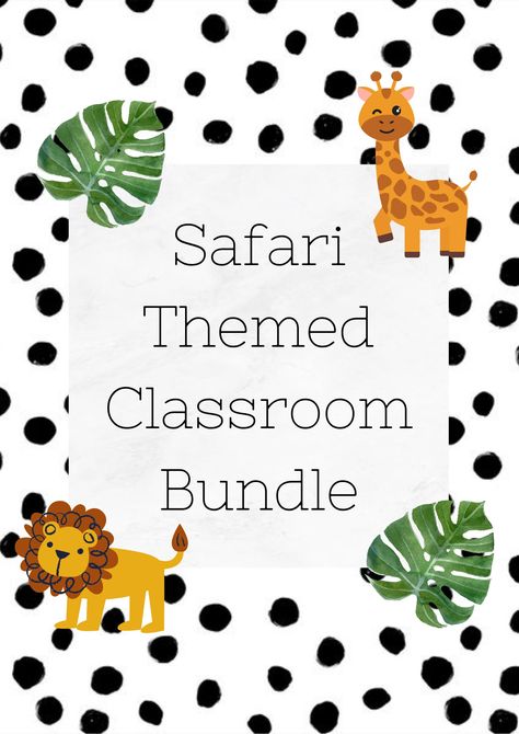 Safari Themed Classroom Decor Bundle.  Including: -Classroom Charter -Alphabet Display -Days of the week Tray Labels -Class Jobs Display -Birthday Display -Affirmation Station Classroom Charter, Class Jobs Display, Safari Theme Classroom, Safari Classroom, Affirmation Station, Themed Classroom Decor, Alphabet Display, Jungle Theme Classroom, Class Jobs