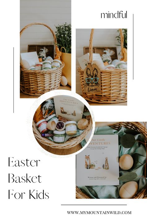 Mindful Easter Basket For Kids Neutral Easter, Easter Food Crafts, Easter Scavenger Hunt, Big Chocolate, Easter Basket Ideas, Easter Activities For Kids, Plastic Easter Eggs, Easter Bunny Crafts, Easter Basket Diy