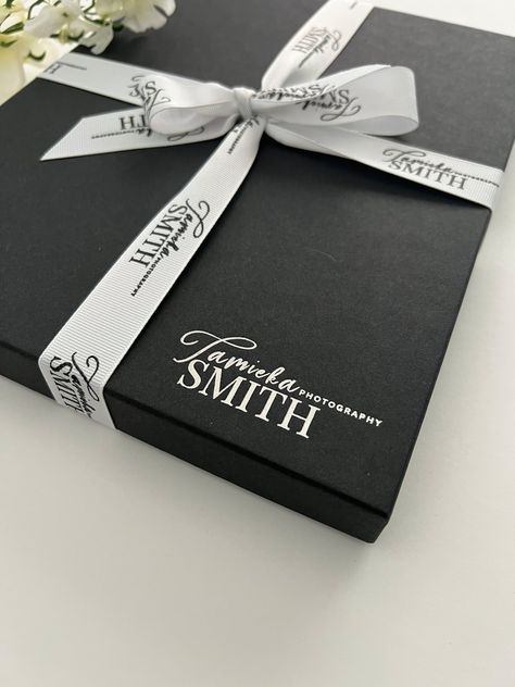 Packaging Ideas for Your Photography Studio! | Creating A Memorable Portrait Experience - Tamieka Smith Photography Photo Packaging Ideas Photographers, Success Photo, Photographer Packaging, Luxurious Packaging, Photo Packaging, Tips For Success, Photo Packages, Photography Gifts, Photography Packaging