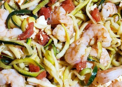 Recipes | Page 12 | GOLO Recipes Mediterranean Zucchini, Noodles With Shrimp, Golo Recipes, Golo Diet, Quick Healthy Snacks, Shrimp Dinner, Shrimp Recipe, Zucchini Noodles, Zucchini Recipes