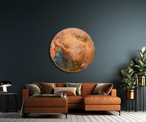 Copper Wall Art, Large Copper Cirlce, Patinated Copper Art, Copper Decoration, Patina Copper, Blue Patina, Lofty Design, Metal Wall Art - Etsy Copper Decoration, Copper Living Room, Copper Bedroom, Summer Front Porch Decor, Summer Porch Decor, Copper Wall Art, Porch Chairs, Patina Copper, Summer Front Porches