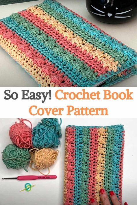 Crochet Bible Bag Free Pattern, Book Cover Pattern, Knitted Book Cover Free Pattern, Free Crochet Book Cover Patterns, Crochet Bible Cover Free Pattern, Book Cover Crochet Free Pattern, Crochet Book Cover Free Pattern, Book Crochet Cover, Crochet Bible Cover