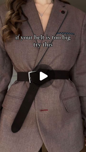 ANASTASIIA PERELMAN on Instagram: "save this belt hack and try it later🤍 

⠀
⠀
⠀
⠀
⠀
⠀
⠀
⠀
⠀
⠀
⠀
⠀
⠀
#fashionhack #fashioninfluencer 
#outfits #outfitinspo #londoninfluencer #aestheticoutfits #aestheticoutfitideas #pinterestoutfit #oldmoneyoutfits 
#effortlesschic #chicoutfit #autumnfashion #fallfashion #falloufits #fashionreels #belthack" Belt With Dress Outfit, Belt Hacks, Belt With Dress, Aesthetic Outfit Ideas, Pinterest Outfits, Effortless Chic, Dress Outfit, Girls Best Friend, Aesthetic Outfits