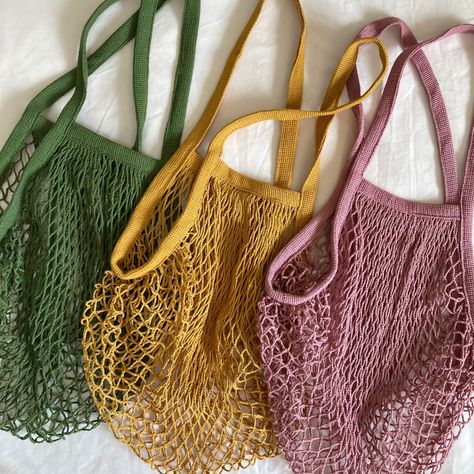 Farmers Market Bag, Reusable Grocery Bag, String Shopping Mesh Tote, Crochet Beach Bag, French Bag, Cotton Net Bag, Eco Friendly Gift by WunderLeelyShop on Etsy Whats In My Beach Bag, Crochet Beach Bag, Beach Bag Essentials, Best Beach Bag, Tote Crochet, Crochet Beach Bags, Vegetable Bag, Farmers Market Bag, Crochet Market Bag