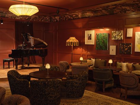 Nomad New York, The Ned, Nomad Hotel, Eclectic Maximalism, Capital One, Rich Color Palette, Soho House, 1920s Art Deco, Private Dining