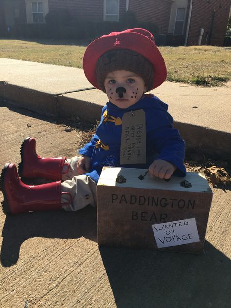 Halloween Costume Toddler Boy, Paddington Bear Costume, Toddler Boy Halloween Costumes, Costume Toddler, Bear Costume, Diy Halloween Costume, Paddington Bear, Toddler Halloween Costumes, Book Week