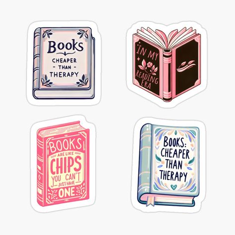 Inspirational Reading Quotes, Books Stickers, Inspirational Readings, Book Reading Journal, Lover Sticker, Book Icons, Phone Stickers, Reading Quotes, Quote Stickers