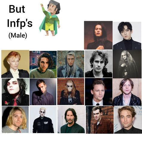 Infp Mood Board, Infp Male Personality, Infp Guys, Mbti Infp Starter Pack, Infp Personality Characters, Infp Personality Funny, Infp Bf, Infp Darkside, Infp Boyfriend