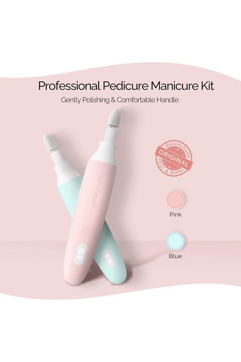 Melodysusie Professional Manicure Pedicure Kit, Electronic Nail File 8 in 1 Kit Portable Nail Drill for Dead Skin Thick Callus, Hand Foot Nail Care Tool, 8pcs Nail Drill Bits 50pcs Sanding Bands, Pink Foot Nail, Low Vibration, Nail Drill Bits, Professional Manicure, Pedicure Kit, Manicure Kit, Nail Drill, Pedicure Nails, Manicure E Pedicure