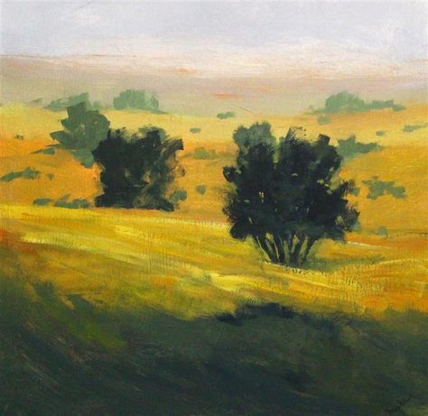 Love this acrylic painting from UGallery. Prairie Dawn by Nancy Merkle Iowa Landscape, Prairie Landscape, Misty Dawn, Buffalo Trace, Free Motion Embroidery, Large Artwork, House Art, Original Art For Sale, First Art