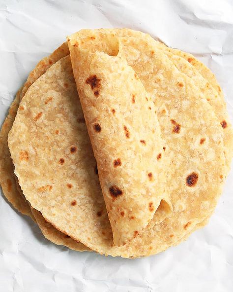 Learn how to make delicious and healthy whole wheat tortillas at home. It's easier than you may think! These soft homemade wraps are perfect for transforming leftovers into a completely new meal. #tortillas #wholewheat #dinner #tacos #meal #recipe #comfortfood #flourtortillas #wraps Homemade Wraps, Sweet Savory Recipes, Wheat Tortillas, Whole Wheat Tortillas, Homemade Tortillas, Grilling Chicken Breast, Whole Wheat, Chicken Dinner Recipes, Sweet Savory