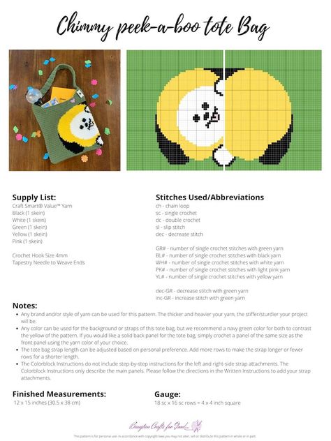 BTS Chimmy Jimin Tote Bag Crochet Pattern - Intermediate Level - PATTERN ONLY Chimmy Crochet Pattern, Bts Tapestry Crochet, Tapestry Crochet Patterns Kpop, Bts Crochet Ideas, K Pop Crochet, Bts Crafts Ideas, Bts Crochet Pattern, Kpop Crochet Pattern, Crochet Bts