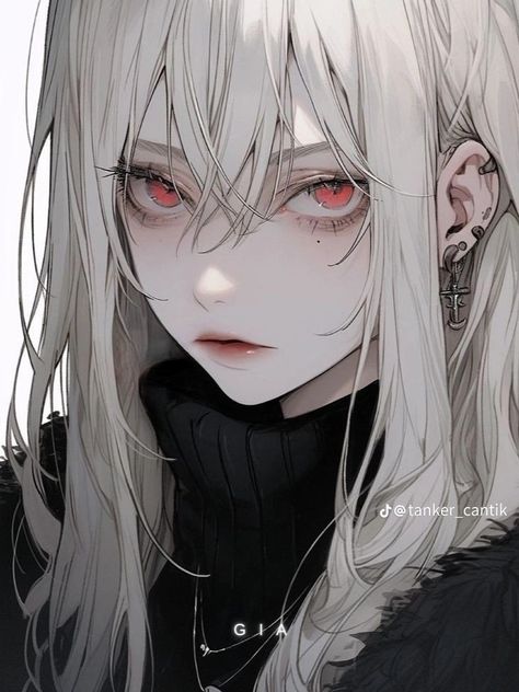 Red Eyes, White Hair, Not Mine, Anime Character, Books Wattpad, Wattpad, Books, Red, Hair