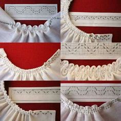 Smocking Tutorial, Sewing Collars, Smocking Patterns, Sew Ins, Sewing Stitches, Couture Sewing, Hand Embroidery Stitches, Fashion Sewing Pattern, Blouse Diy