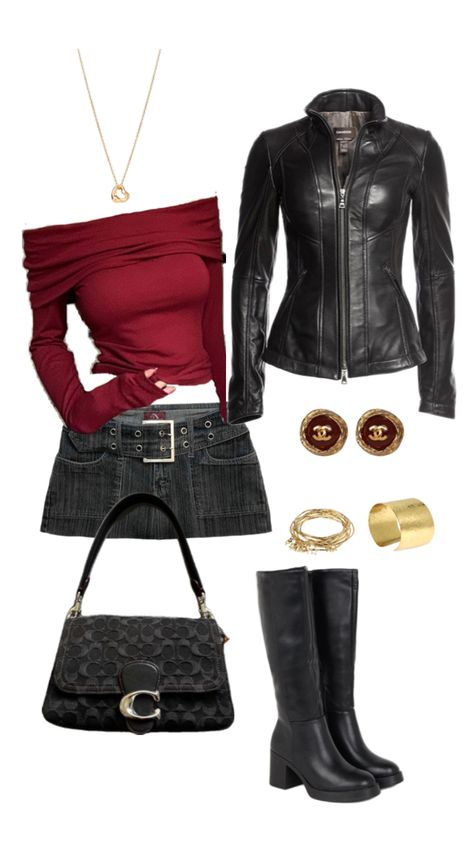 Dark feminine Fall aesthetic