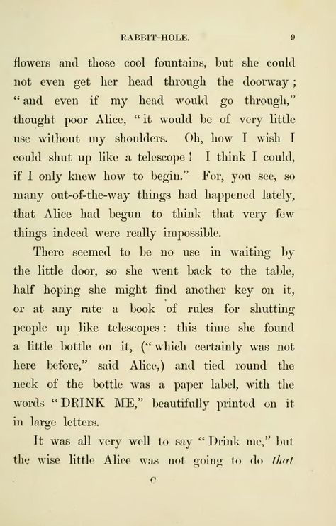 Page:Lewis Carroll - Alice's Adventures in Wonderland.djvu/29 - Wikisource, the free online library Alice In Wonderland Pages, Old Novel Pages Aesthetic, Random Book Pages To Print, Love Book Pages, Herbology Journal, Alice In Wonderland Book Pages, Random Book Pages, Novel Pages, Free Online Library