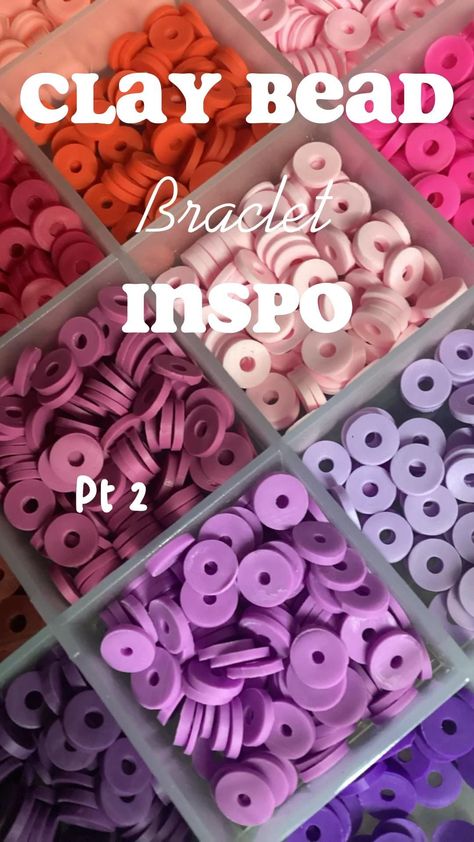 Make Clay Beads, قلادات متدلية, Clay Bead Necklace, Beaded Braclets, Friendship Bracelet Patterns Easy, Homemade Bracelets, Clay Bead Bracelet, Bracelet Inspo, Bracelets Handmade Diy