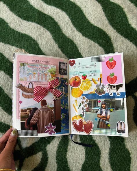 my recent journal spreads #junkjournal Craft Book Ideas, Junk Journal Spreads, Scrap Journal Ideas, Junk Journaling Ideas, Art Journal Inspo, Scrapbook Spreads, Scrap Journaling, Junk Journal Ideas, Journal Spread Ideas