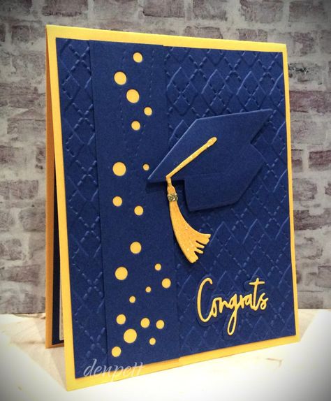 WT997 Congrats Grad Congraduation Card Ideas, Diy Congrats Card, Diy Grad Cards Easy, Grad Cards Handmade Easy, Grad Party Diy, Congrats Grad Card Ideas, Stampinup Graduation Cards, Graduation Cards Homemade, Stampin Up Congrats Cards