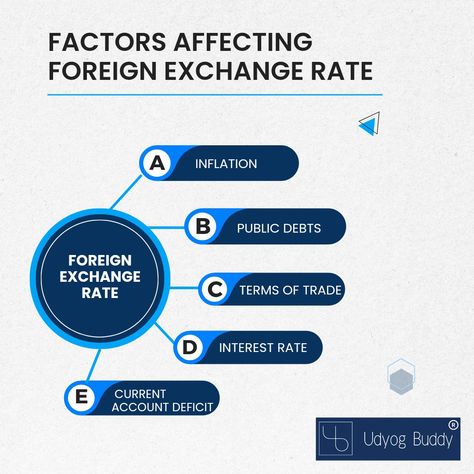 All of these factors determine the foreign exchange rate fluctuations. If you send or receive money frequently, being up-to-date on these factors will help you better evaluate the optimal time for international money transfer. Have any questions? Let us know in the comment section. #udyogbuddy #advisory #businesssetup #consultancy #rbi #foreignexchange #foreigntrade #importexport #duties #importduties #trading #factorsaffecting #national Foreign Exchange Rate, Accounting Education, Money Exchange, Exchange Rate, Exhibition Booth Design, Exhibition Booth, Money Transfer, Foreign Exchange, Income Tax