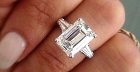 Wow! These engagement rings are SO pretty. http://www.womangettingmarried.com/43-gorgeous-engagement-rings/ Ascher Cut, Kelsey Rose, Stunning Rings, Class Rings, Black Hills Gold Jewelry, Luxury Vehicles, Emerald Cut Engagement, Emerald Cut Rings, Princess Cut Engagement Rings