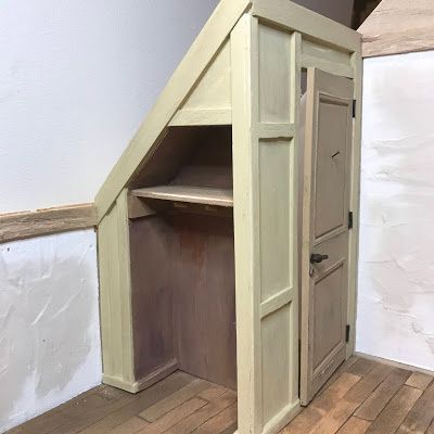 Dollhouse Attic Ideas, Dollhouse Attic, Cottage Loft, Attic Doors, Room Extensions, Attic Room, Timber Mouldings, Attic Rooms, The Attic