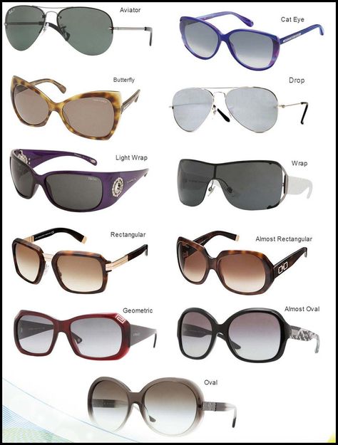 Types of sunglasses shapes Sunglasses Shapes, Types Of Sunglasses, Giorgio Armani Sunglasses, Italian Sunglasses, Types Of Glasses, Female Celebrity Fashion, Persol Sunglasses, Cute Sunglasses, Dolce Gabbana Sunglasses