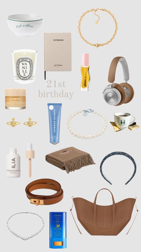 21st birthday presents 🦋 21 Presents For 21st Birthday, 21st Birthday Gift Ideas, 21st Presents, 21st Birthday Presents, 21st Birthday Gifts, 21st Gifts, Birthday Wishlist, 21st Birthday, Birthday Presents