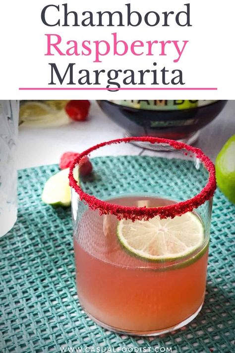 Drinks With Chambord, Chambord Margarita, Chambord Recipes, Chambord Cocktails, Raspberry Margarita, Best Margarita, Best Margarita Recipe, Vegan Drinks Recipes, Raspberry Cocktail