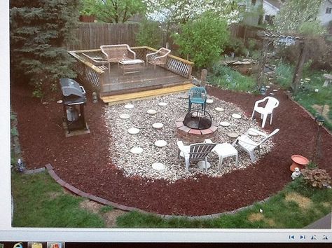 removed above ground pool and now have big circle of sand in yard, landscape, patio Above Ground Fire Pit, Above Ground Pool Landscape Ideas, Above Ground Pool Landscape, Pool Landscape Ideas, Pool Makeover, Sitting Space, Outdoor Sitting, Pool Landscape, Backyard Designs