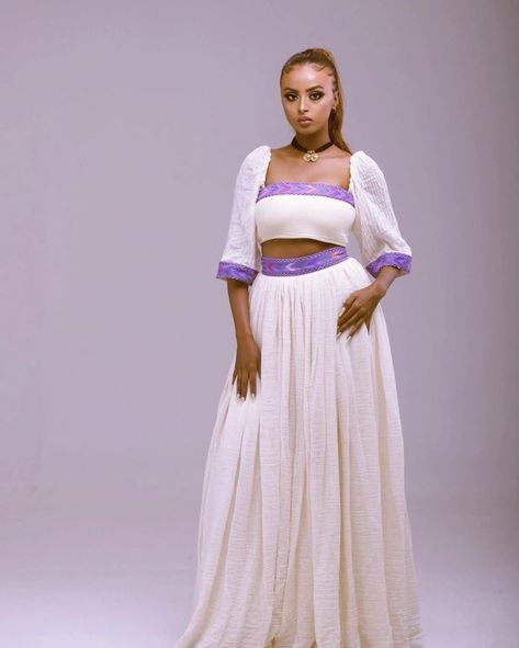 Ethiopian Clothing, Habesha Dress, Ethiopian Dress, Habesha Kemis, Dress Design, African Clothing, African Fashion, Designer Dresses, Casual Outfits