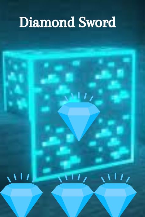 In Minecraft, diamond is a valuable and rare mineral that can be found deep underground. It is used to create powerful tools and weapons, as well as for trading with villagers. Diamonds are most commonly found at levels 5-12 in the game, and are distinguished by their blue and white texture. 🥰🙂👾👾 Minecraft Diamond, Level 5, White Texture, The Game, Minecraft, Blue And White, Diamonds, Tools, Texture