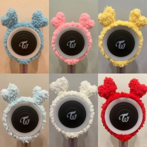 Crochet Light Stick Cover, Crochet Lightstick Cover, Lightstick Cover, Kpop Crochet, Twice Lovely, Etsy Patterns, Kpop Lightsticks, Figet Toys, Hello Kitty Crochet