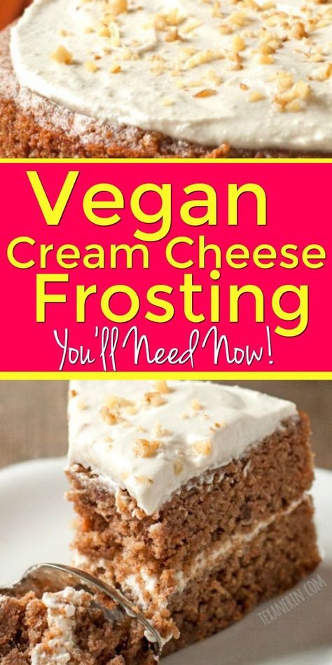 Paleo Staples, Vegan Frosting Recipe, Paleo Frosting, Vegan Cream Cheese Icing, Wife Status, Dairy Free Cream Cheese Frosting, Naturally Sweetened Desserts, Macro Food, Dairy Free Frosting