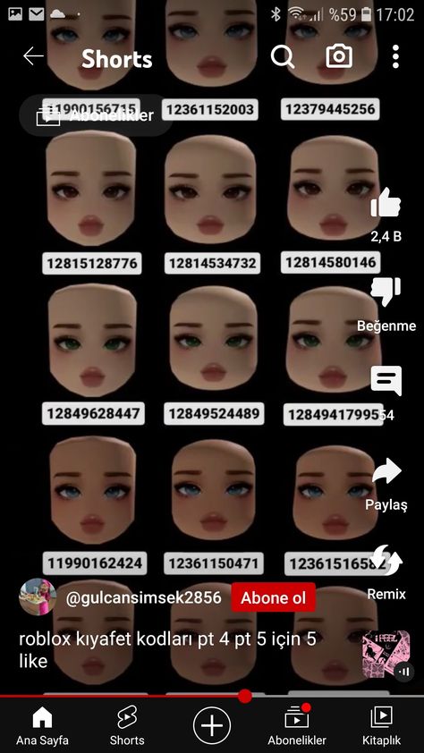 Adgc Roblox Classic Face Codes, Bloxburg Face Codes Default Head, Bloxburg Face Codes Woman Head, Bloxburg Outfits, Code Roblox, Roblox Guy, Bratz Inspired Outfits, Rosé Instagram, Girl Code