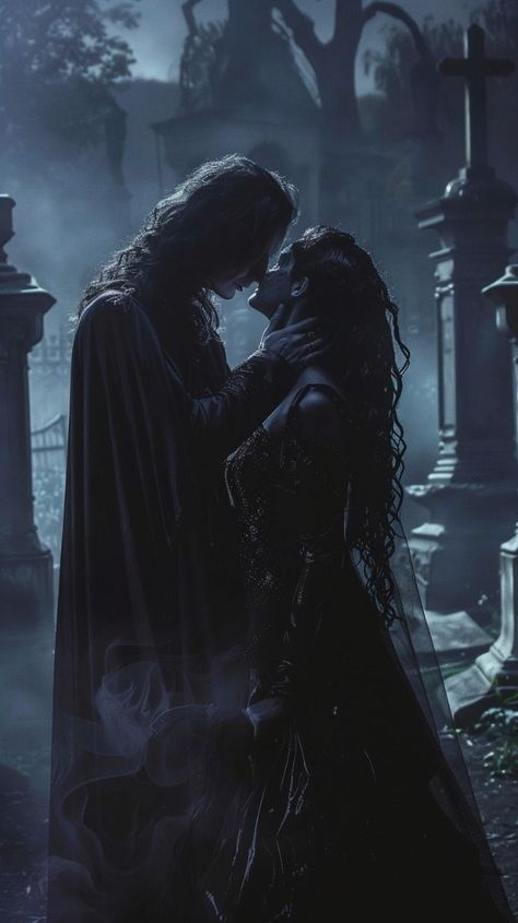 Vampire Human Romance, Witch And Vampire Couple, Vampire And Werewolf Couple, Werewolf And Vampire, Hands Entwined, Empire Of The Vampire, Tiktok Images, Dark Priestess, Vampire Lore