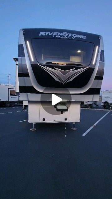 All About RVs on Instagram: "2024 Riverstone Legacy 425FO fifth wheel at Couchs RV Nation #camping #glamping #travel #vacationhome #vacation #rv #rvliving #caravan #karavan #caravanlife #rvreviews #rvreels #rvtraveling #rvfulltimeliving #rvtravel #tinyhome #tinyhouse #riverstone #gorving #forestriverrv #Forestriver #AllAboutRVs" Luxury Rv Living, Luxury Fifth Wheel, Cool Rvs, Fifth Wheel Toy Haulers, Fifth Wheel Campers, Rv Homes, Toy Haulers, Rv Truck, Luxury Rv