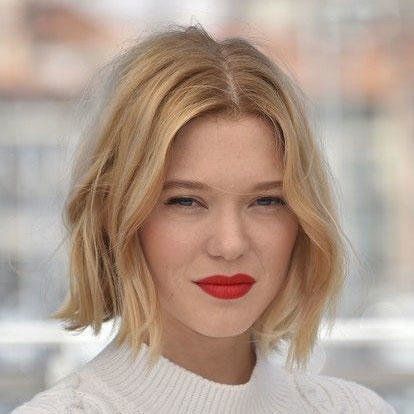 The Mid Bob, Dunner Wordend Haar, Lea Seydoux, Low Maintenance Hair, Hair 2018, 짧은 머리, Red Lipstick, Hair Envy, Short Bob Hairstyles