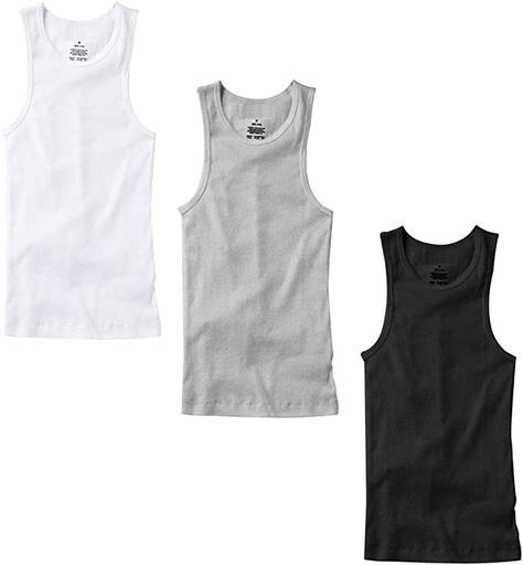 Wife Beater Tank, Wife Beater Outfit, Tank Tops For Men, Wife Beater Outfit Men, Tank Top Outfits Men, Wife Beater Shirt, Black Tank Top Men, Mens Tank Tops Summer, Wife Beaters