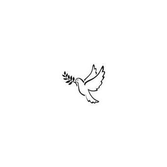 Peace Tattoos For Women, Simple Dove Tattoo, Peace Dove Tattoos, Small Dove Tattoos, Memorial Tattoo Ideas, Dove Tattoo Design, Peace Tattoos, Dove Tattoos, Wrist Tattoo Designs