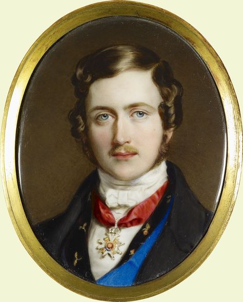 Prince Albert (1819-1861)  by William Essex  Signed and dated 1841 Royal Collection Trust Victorian Miniatures, Queen Victoria Children, Prins Albert, Historical Portraits, Young Queen Victoria, Era Victoria, Queen Victoria Family, Queen Victoria Prince Albert, Victoria Prince