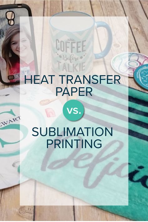 Heat Transfer Paper T Shirts, Heat Transfer Printing, Transfer Paper Shirt Ideas, Cricut Heat Transfer Vinyl, Sublimation Business, Cricut Iron On Vinyl, Cricut Projects Easy, Tutorials Art, Sublimation Gifts