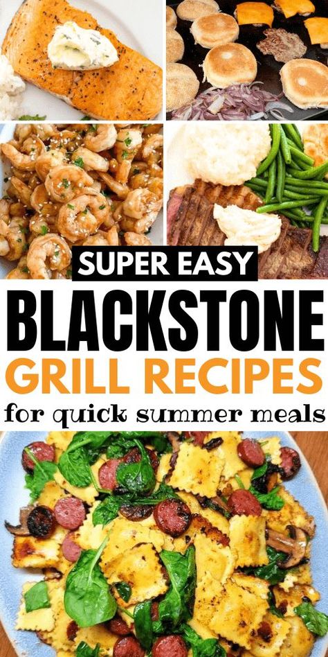 Creative Griddle Dinner Ideas: Explore easy and healthy dinner options for your Blackstone griddle, whether you're cooking indoors or out. Enjoy everything from chicken to ground beef, perfect for summer evenings or camping adventures. Best Blackstone Griddle Recipes, Blackstone Grill Recipes, Blackstone Griddle Recipes, Outdoor Griddle Recipes, Quick Summer Meals, Grilled Dinner Recipes, Griddle Cooking Recipes, Outdoor Cooking Recipes, Blackstone Grill