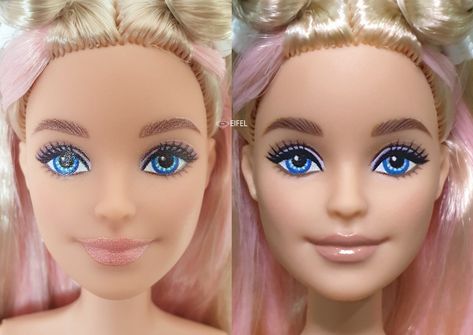 https://flic.kr/p/2kt2t7B | repaint Barbie Extra Dolls 2020 and friends | repaint Barbie Extra Dolls 2020 and friends Barbie Millie Repaint, Repainted Barbie Dolls, Ooak Barbie Repaint, Barbie Reroot, Barbie Extra Dolls, Barbie Repaint, Eah Dolls, American Girl Doll Accessories, Barbie Fashionista Dolls