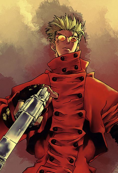 26 Vash of Trigun Illustration Artworks | Naldz Graphics Trigun Stampede, Arte Indie, 5 Anime, Japanese Manga Series, 90s Anime, Fanarts Anime, Illustration Artwork, Awesome Anime, Anime Movies