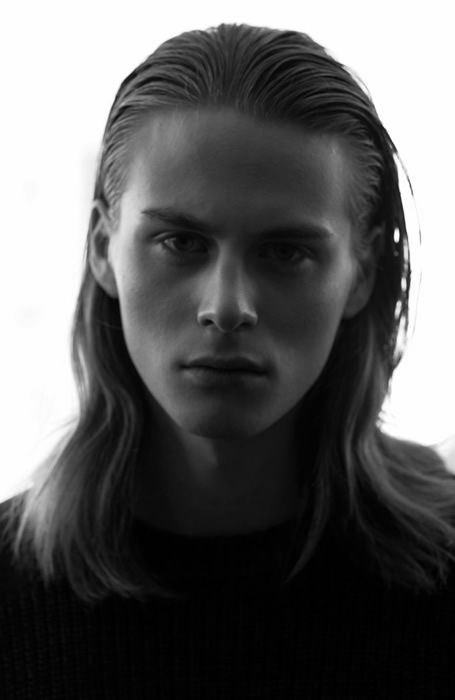 Nicola Wincenc | Men's Hairstyle Photos at FashionBeans.com Long Slicked Back Hair, Man With Long Hair, Long White Hair, Men's Long Hairstyles, Portrait Photography Men, Slicked Back Hair, Slick Hairstyles, Hairstyle Gallery, Hair Photo