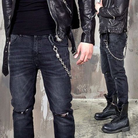 Metalhead Fashion, Look 80s, Rocker Style, Estilo Punk, Punk Outfits, Alternative Outfits, Character Outfits, Slim Jeans, Jeans Brands