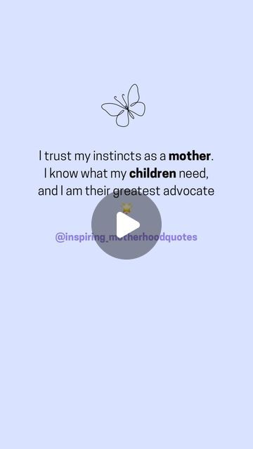 Motherhood Quotes | Empower Women | Theme Page on Instagram: "Trust your mom instinct always mama! Only you know your children best! 💖

Drop a 💕 if you can resonate to this & tag a mom who need this reminder ❤

LIKE, SAVE & FOLLOW @inspiring_motherhoodquotes for daily mom quotes for encouragement and motivation. Lets support one another as we journey through the joy of motherhood together 

Comment “MOMLIFE” if you would like to make 💰 with a faceless theme page just like mine. You can achieve your dreams while balancing motherhood and start your journey towards financial freedom and fulfilment!

#motivationalquotes #momlife #motherhood #mom" Quotes For Encouragement, Motherhood Quotes, Achieve Your Dreams, Quotes About Motherhood, Empower Women, Mom Quotes, Encouragement Quotes, Trust Me, Trust Yourself