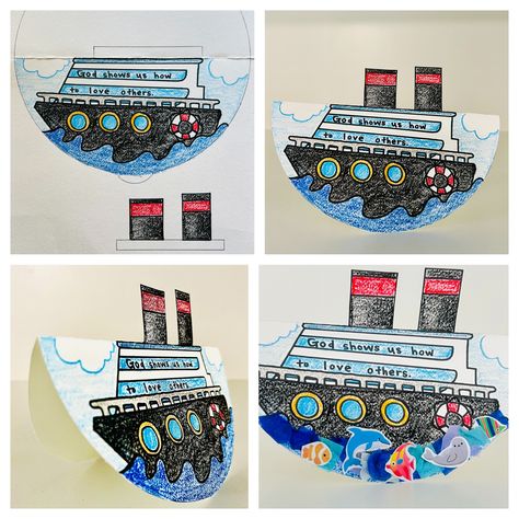 Set Sail Vbs Crafts, Vbs 2024, Vbs Crafts, Vacation Bible School, Bible School, Set Sail, Sailing, Bible